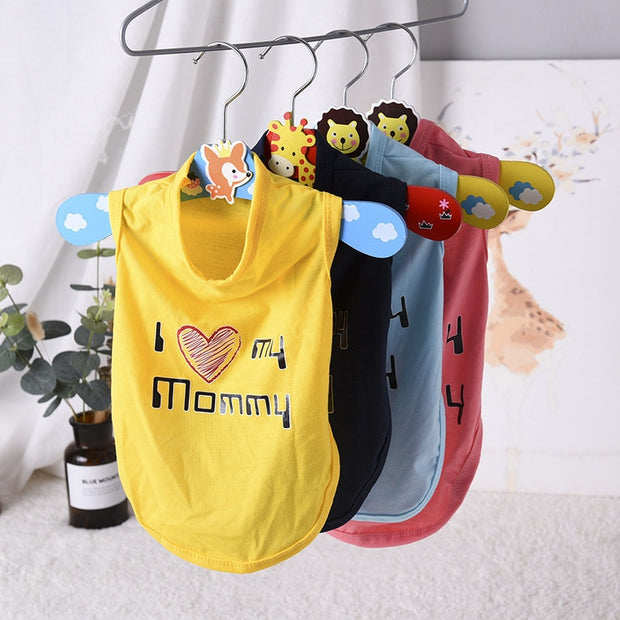 Lovely Mom Dad Dog Vest