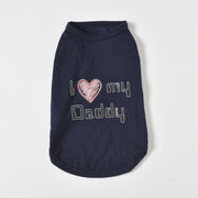 Lovely Mom Dad Dog Vest