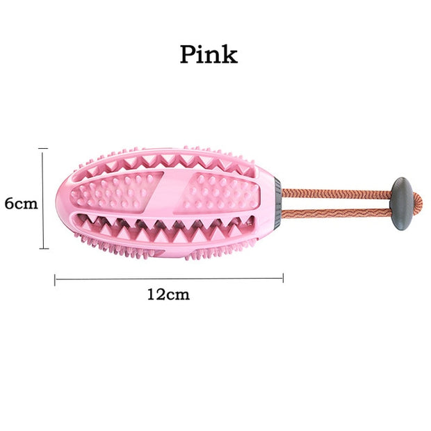Food Ball Tooth Brush Chew Toy