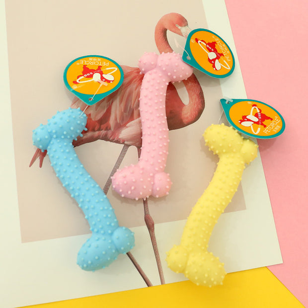 Vocal Molar Rubber Toy