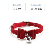 Rhinestone Crystal Velvet Crown Dog Collar
