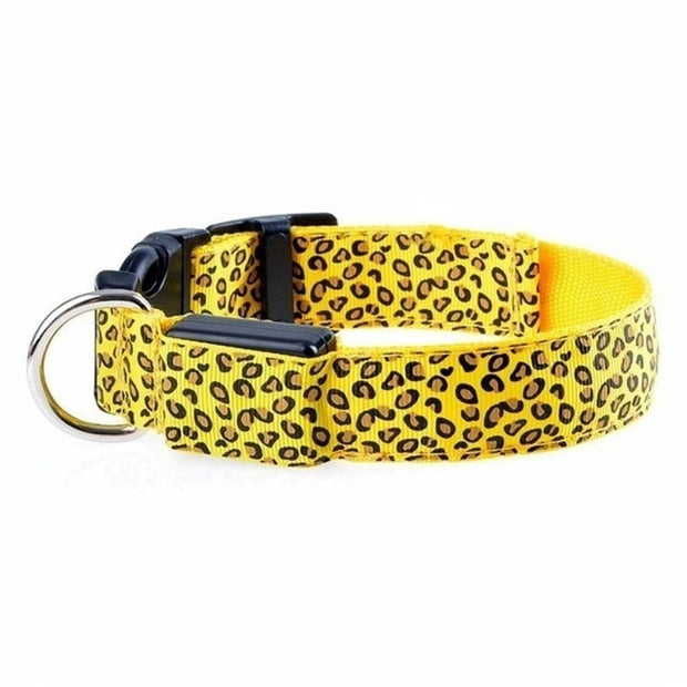 Nylon LED Dog Collar