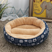 Winter Circle Dog Bed